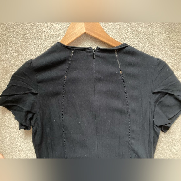 Aritzia Sunday Best lined A-line little black dress, size 2 - Picture 3 of 11